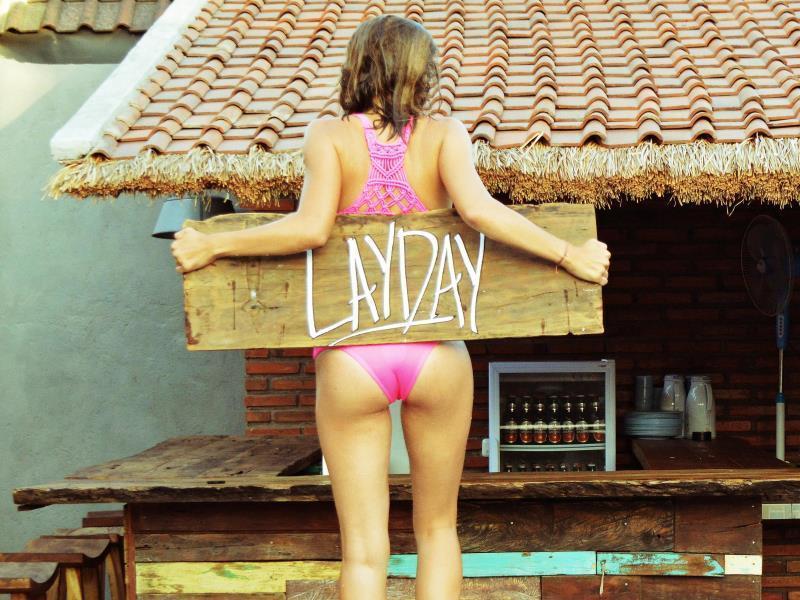 Lay Day Surf Hostel 坎古 外观 照片